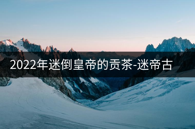 2022年迷倒皇帝的貢茶-迷帝古樹春茶特點？
