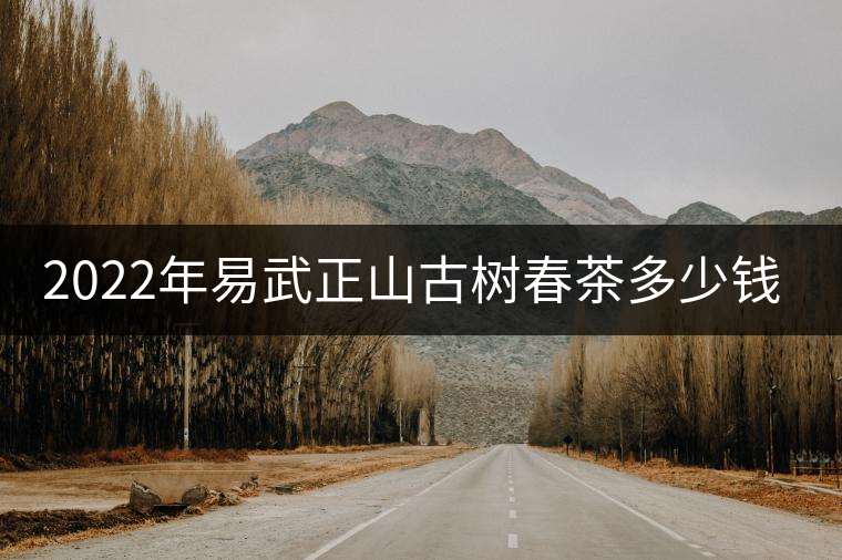2022年易武正山古樹春茶多少錢一公斤？
