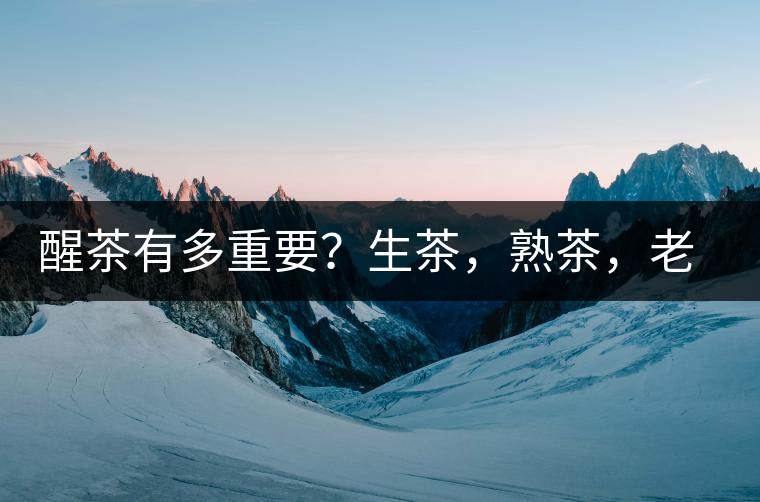 醒茶有多重要？生茶，熟茶，老茶，不同年份的普洱茶怎么醒茶？