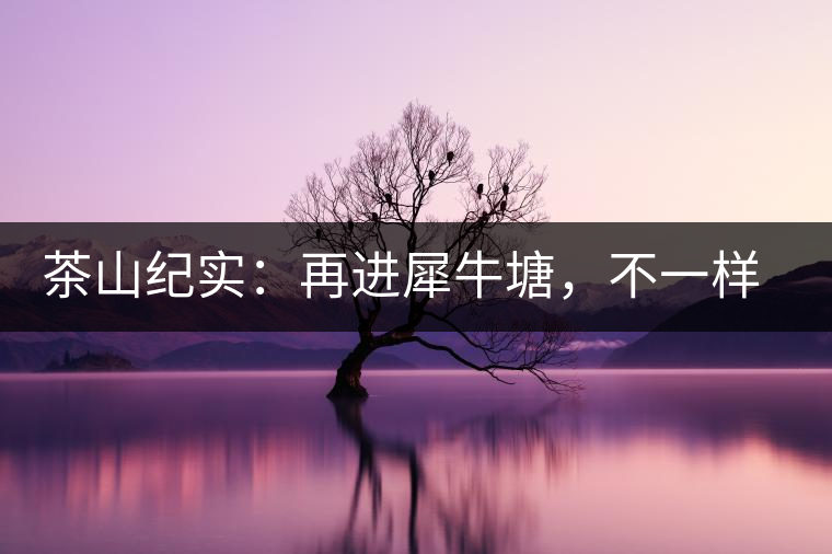 茶山紀(jì)實(shí)：再進(jìn)犀牛塘，不一樣的感覺(jué)；菁瑤可以預(yù)見(jiàn)的豐收年