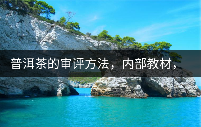 普洱茶的審評方法，內(nèi)部教材，慎重閱讀