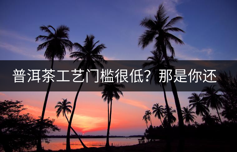 普洱茶工藝門檻很低？那是你還沒有參透工藝與自然之間的奧秘！