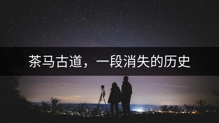 茶馬古道，一段消失的歷史