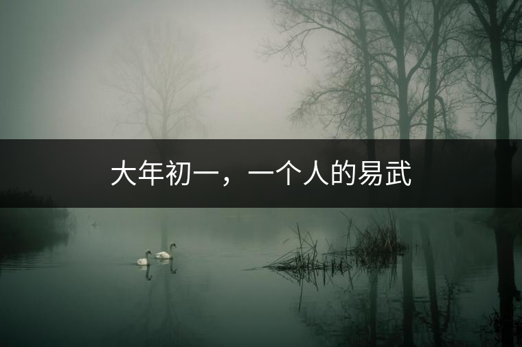 大年初一，一個(gè)人的易武