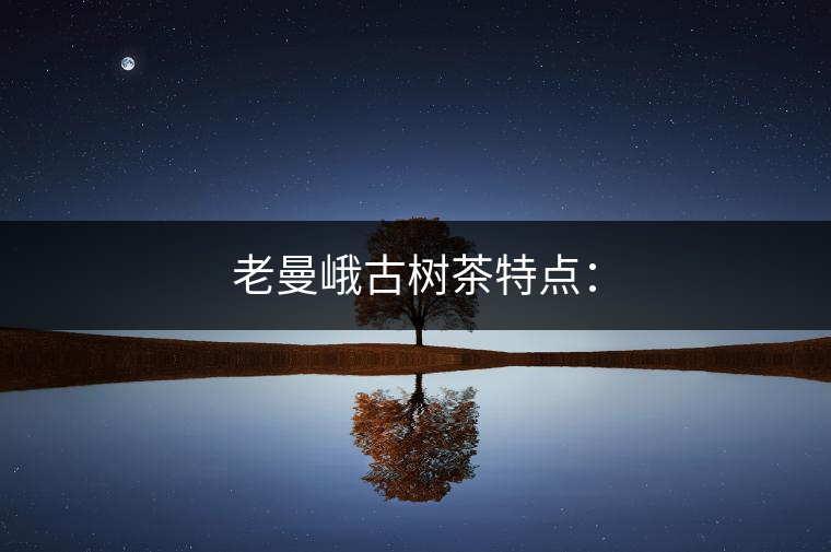 老曼峨古樹茶特點(diǎn)：