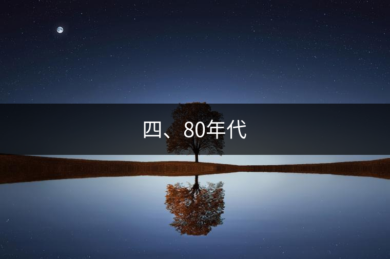 四、80年代