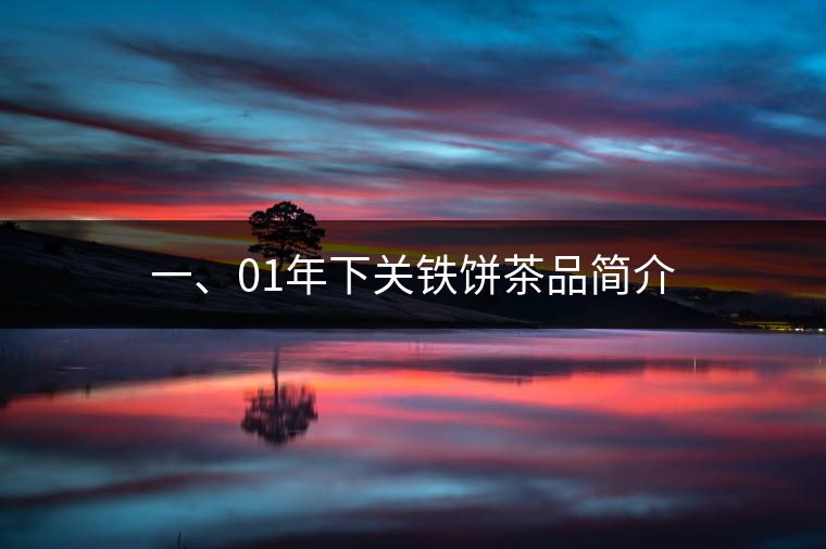 一、01年下關(guān)鐵餅茶品簡介