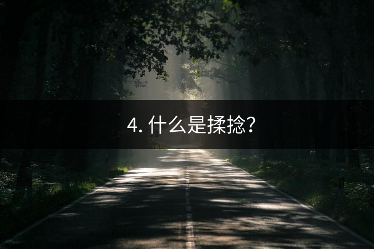 ? 4. 什么是揉捻？